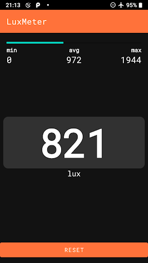 LuxMeter Screen 2