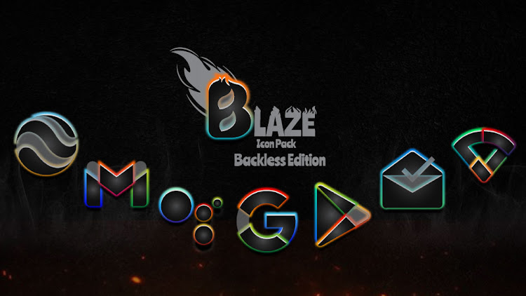 Blaze Backless Icon Pack - 3.0.0 - (Android)