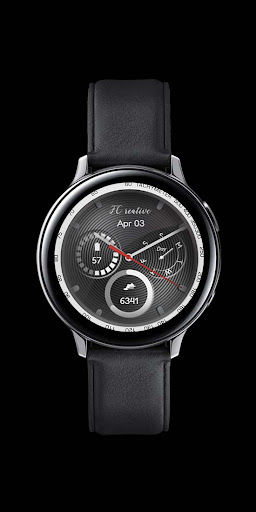Modern Chrono Watch Face Screen 2