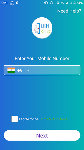 Android application DTH Clinic screenshort