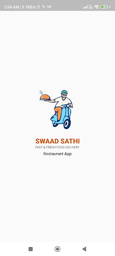Android application SwaadSathi : Restaurant App screenshort