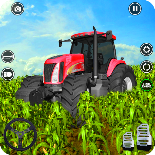 Real Farm Town Farming Game logo