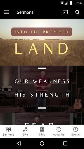Android application Faith Church VC screenshort