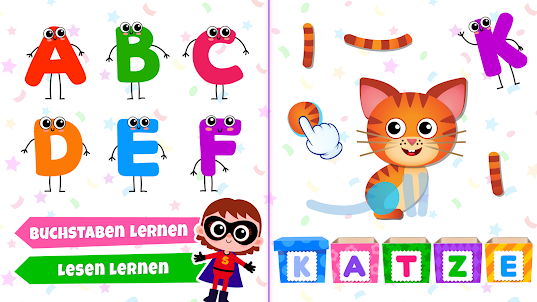 Vorschule spiele & Lernspiele!