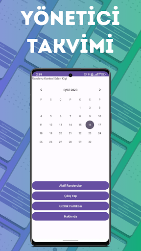 RandevuAPP Screen 3