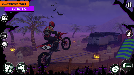 Android application Bike Stunt Master: Bike Game screenshort