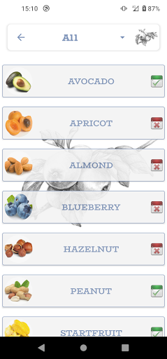 Info Fruits Guide Screen 3