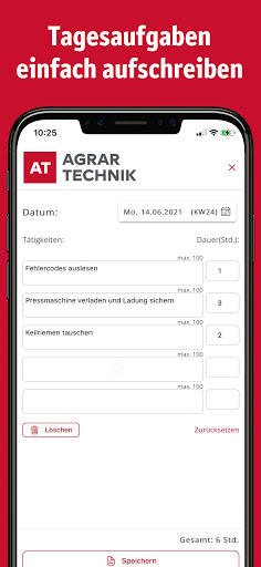 AGRARTECHNIK Berichtsheft Screen 3