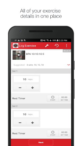 Revolution Fitness&Performance Screen 3