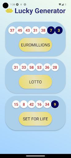 Lucky Lottery Number Generatorのおすすめ画像2