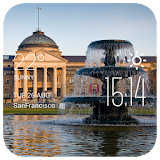 Wiesbaden weather widget/clock icon