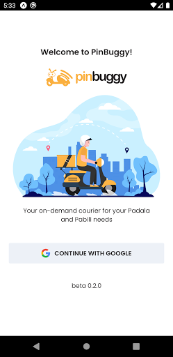 Android application Pinbuggy screenshort