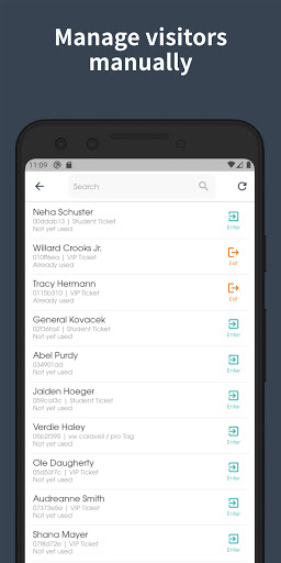 Connfair Admin App Screen 3
