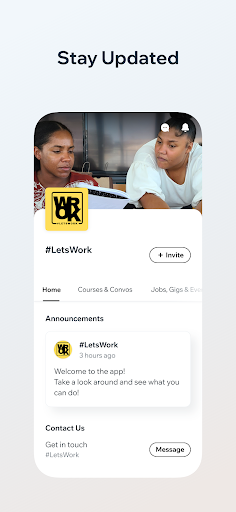 #LetsWork Career Coaching Screen 3