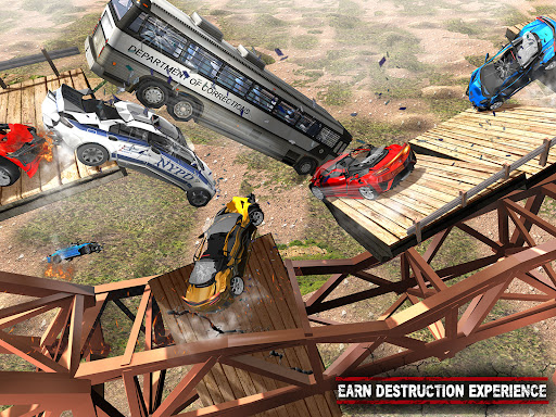 Ultimate Car Crash Bridge Loop