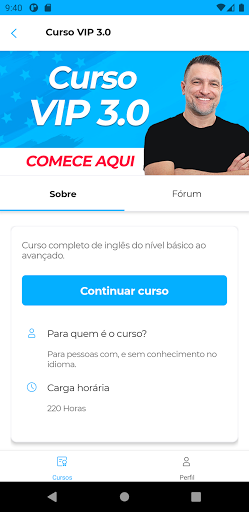 Inglês Winner Screen 2