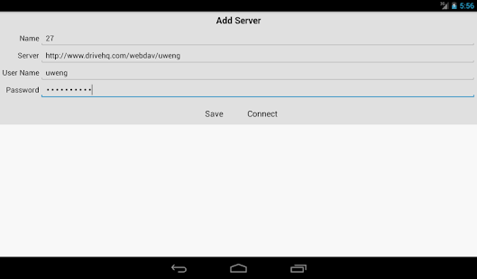 My WebDAV Pro Captura de pantalla
