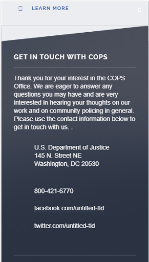 Android application COPS OFFICE screenshort