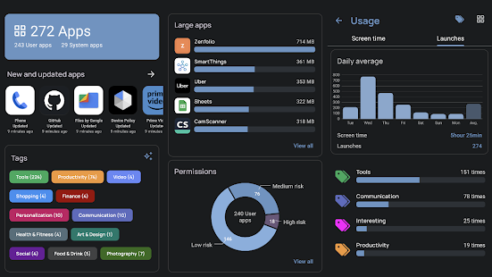 AppDash: App Manager & Backup Screenshot