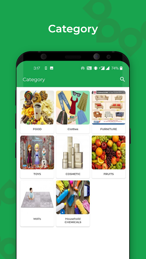 Android application YasMart screenshort