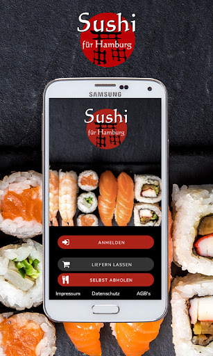 Android application Sushi für Hamburg screenshort