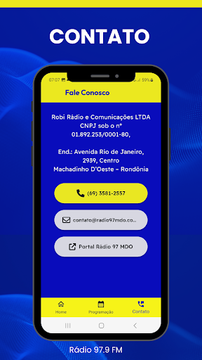 Rádio 97,9 MDO Screen 3