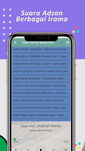 Nada Dering Suara Adzan Pendek Screen 3