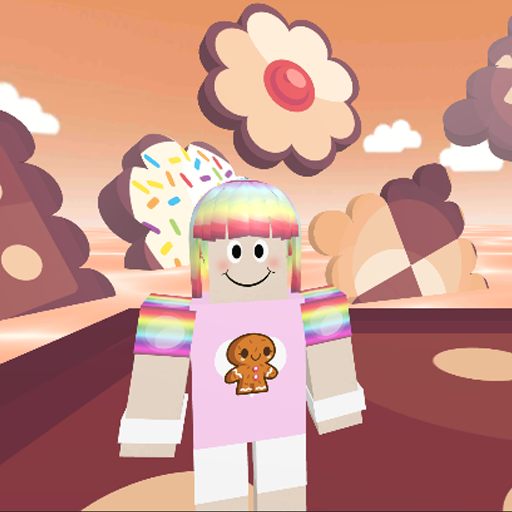 Chocolate Cookies Parkour Girl logo