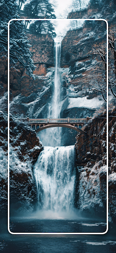 Screenshot of Cool Waterfall Wallpaper 4K HD