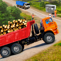Uphill Logging Truck Game : Cargo Truck Driver 3d