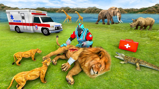 Robot Dr: Animals Rescue Games 1.1 APK screenshots 9