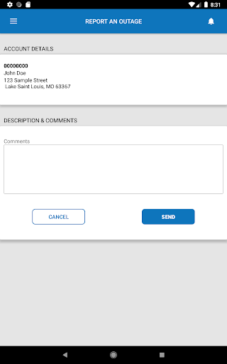 Screenshot of DEC Connect