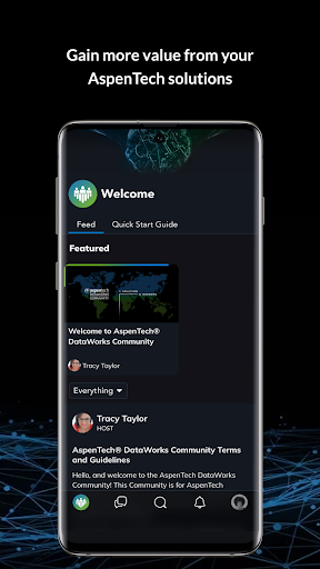 Android application AspenTech® DataWorks Community screenshort