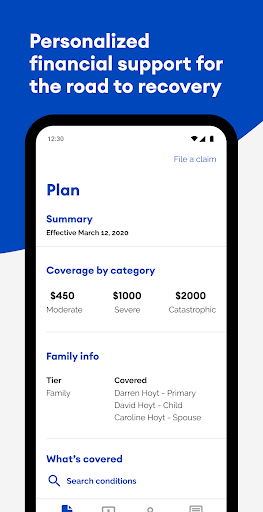 Screenshot of Nationwide Provide