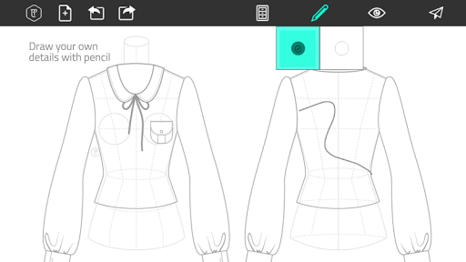 Fashion Design Flat Sketch 1.0 Screenshots 5