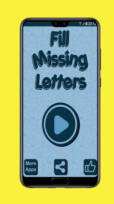 Fill Missing Lettersのおすすめ画像1