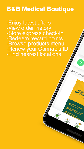 Android application B&B Medical Boutique screenshort