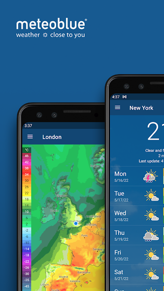 meteoblue weather & maps 2.7.8 APK + Mod (Unlocked / Premium) for Android