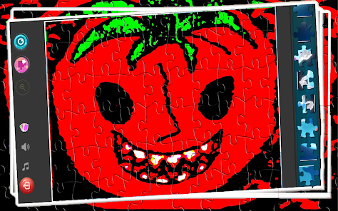 Captura de Pantalla 4 Scary Fruit Puzzle Ms Lemon android