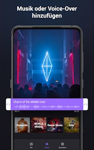 Video Maker mit Musik, Foto Screenshot