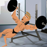 Iron Muscle bodybuilding GYM simulator icon