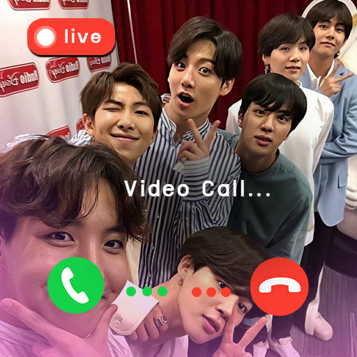 BTS LIVE - BTS Fake Video Call logo