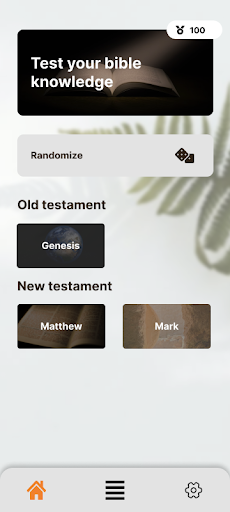 Bible test your knowledge Quiz Screen 2