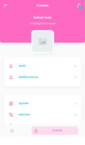 Android application Paga con promo screenshort