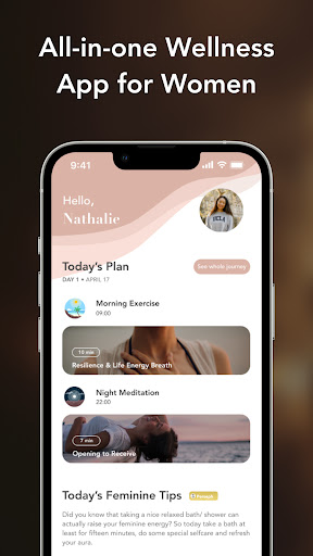 Goddess: Self Care, Wellbeing Screenshot 1 - AppWisp.com