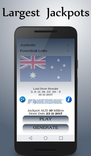Android application Lotto Millions - lotto results screenshort