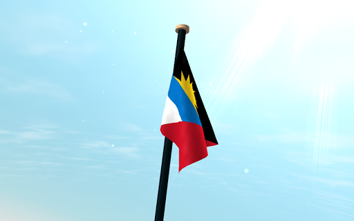 Antigua and Barbuda Flag 3D