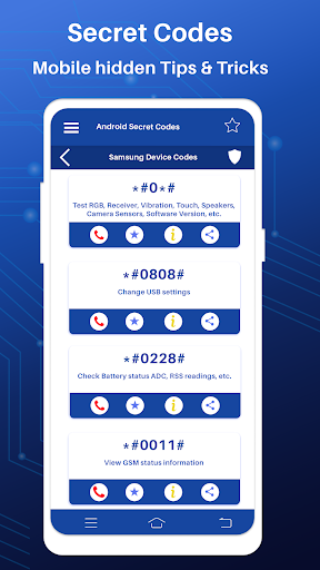 Secret Codes For All Mobiles