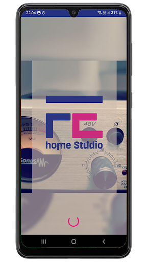 Android application FE homeStudio RADIO screenshort