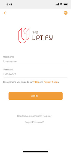 Uptify Screen 2